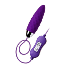 Фиолетовое виброяйцо с пультом управления A-Toys Cony,  работающее от USB, Цвет: фиолетовый, фото 