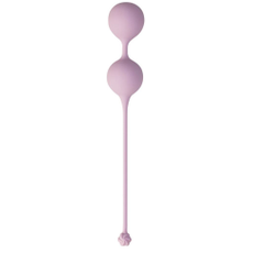 Нежно-розовые вагинальные шарики Crush, фото 