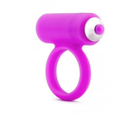 Эрекционное кольцо с вибрацией Pink Vibe, фото 