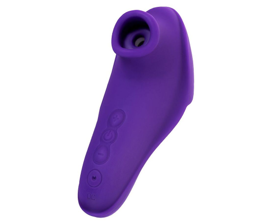 Фиолетовый клиторальный стимулятор Swizzy, фото 