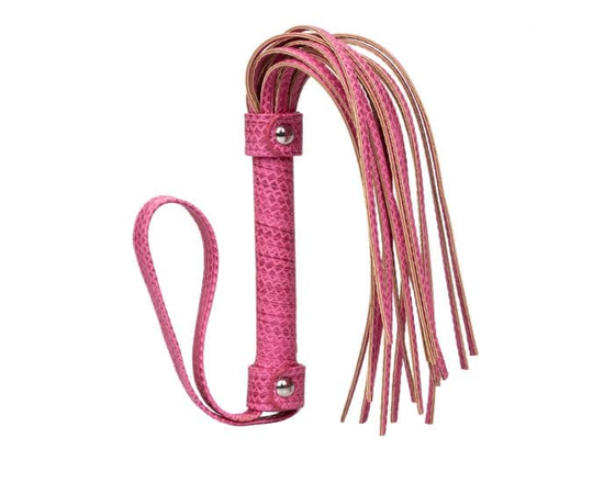 Розовая плеть Tickle Me Pink Flogger - 45,7 см., фото 