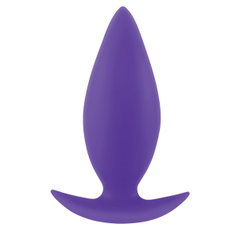 Фиолетовая анальная пробка для ношения INYA Spades Medium - 10,2 см., фото 
