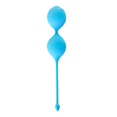 Голубые вагинальные шарики Toyfa A-toys, Цвет: голубой, фото 