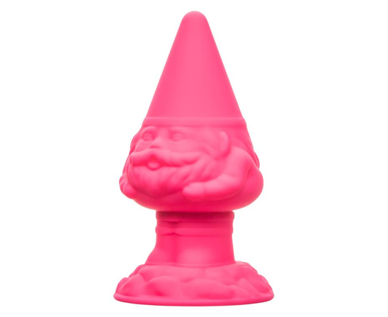 Розовая анальная пробка в форме гнома Anal Gnome, фото 