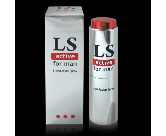 Спрей-стимулятор для мужчин Lovespray Active Man - 18 мл., фото 