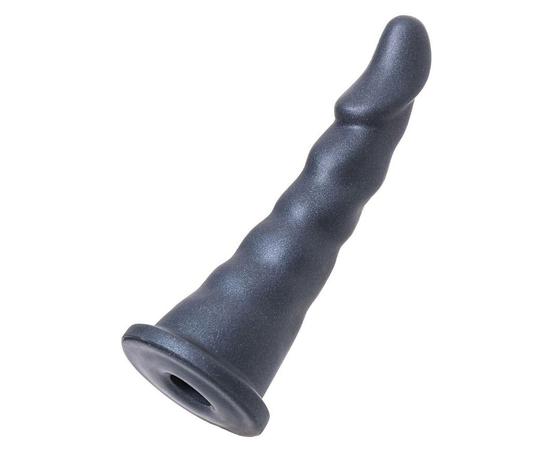 Черная насадка для страпона Axel - 17,5 см., фото 