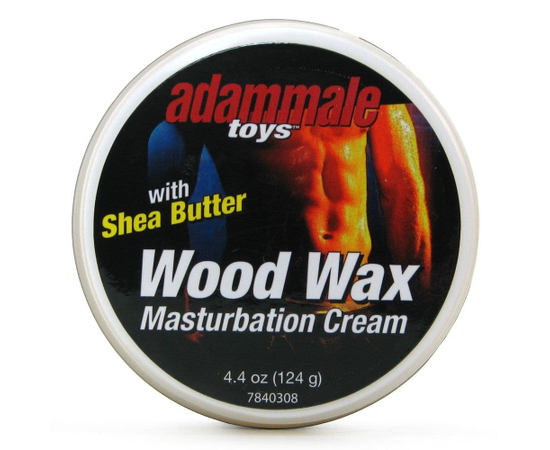 Крем для мастурбации Adam Male Toys Wood Wax Masturbation Cream - 124 гр., фото 