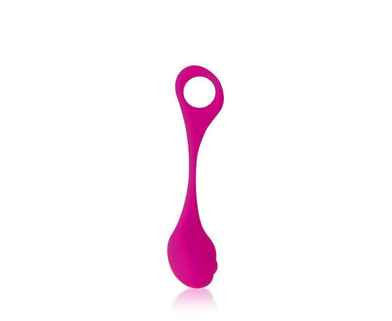 Ярко-розовый вагинальный шарик Cosmo, Цвет: ярко-розовый, фото 