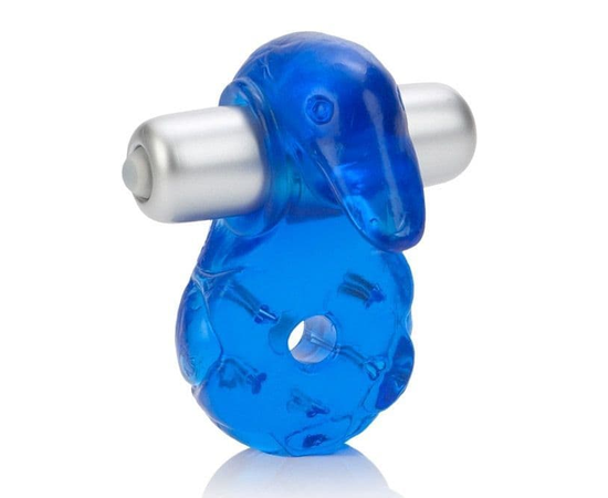 Синее эрекционное кольцо с утенком Micro Vibe Arouser Power Duckie, фото 