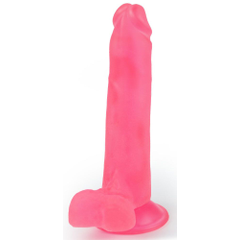 Фаллоимитатор-реалистик на присоске - 16,5 см., Цвет: розовый, фото 