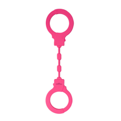 Силиконовые наручники Le Frivole, Цвет: розовый, фото 