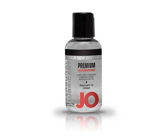 Возбуждающий лубрикант на силиконовой основе JO Personal Premium Lubricant  Warming - 75 мл., фото 