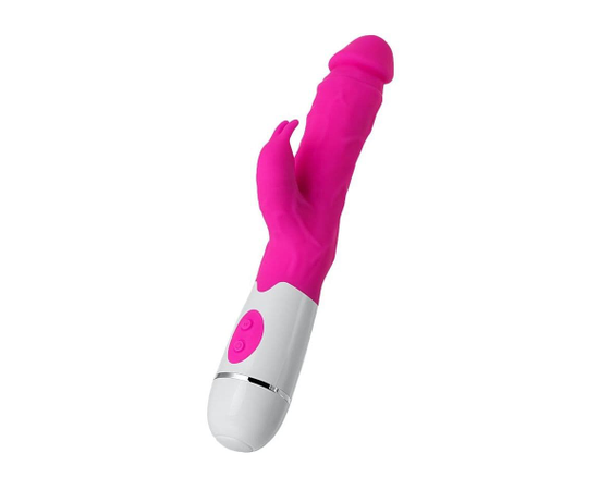 Розовый вибратор A-Toys Mist - 25,4 см., фото 