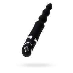 Чёрный анальный вибростимулятор Erotist - 20,7 см., фото 