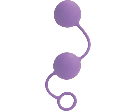Фиолетовые вагинальные шарики Lia Love Balls, Цвет: фиолетовый, фото 