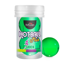 Лубрикант на силиконовой основе HotFlowers Hot Ball Plus с покалывающим эффектом, фото 