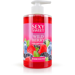 Гель для душа Sexy Sweet Wild Berry с ароматом лесных ягод и феромонами - 430 мл., фото 