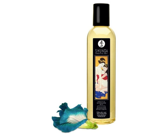 Массажное масло Sensual с цветочным ароматом - 250 мл., фото 
