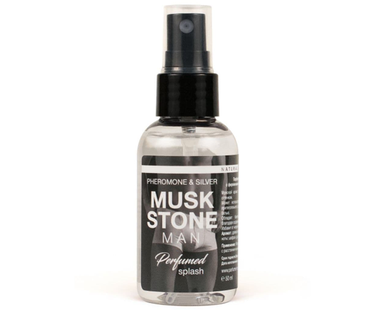 Мужской парфюмированный спрей для нижнего белья Musk Stone - 50 мл., фото 