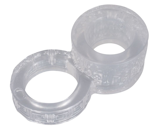 Прозрачное кольцо для пениса и мошонки MusterKnabe, фото 