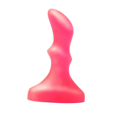 Розовый массажёр простаты - 10 см., фото 