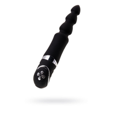 Чёрный анальный вибростимулятор Erotist - 20,7 см., фото 