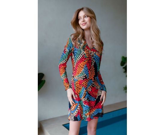 Пляжное платье-туника Barbara, Цвет: разноцветный, Размер: M, фото 
