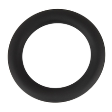 Черное эрекционное кольцо на пенис и мошонку, фото 