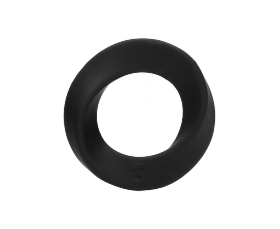 Черное эрекционное кольцо N 84 Cock Ring Medium, фото 
