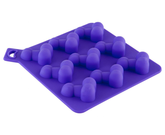 Формочка для льда фиолетового цвета, Цвет: фиолетовый, фото 
