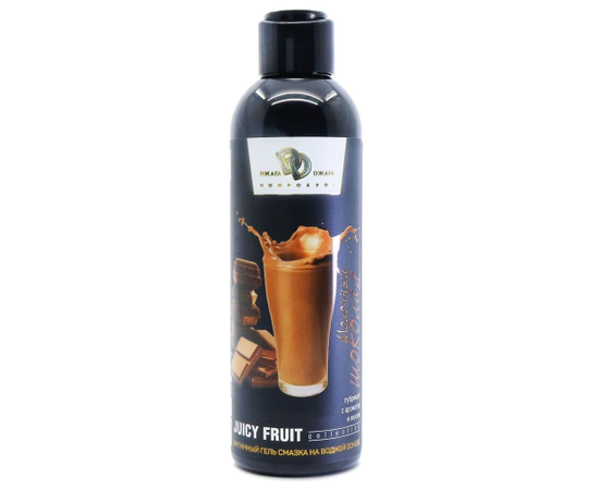 Интимный гель-смазка JUICY FRUIT с ароматом молочного шоколада - 200 мл., фото 