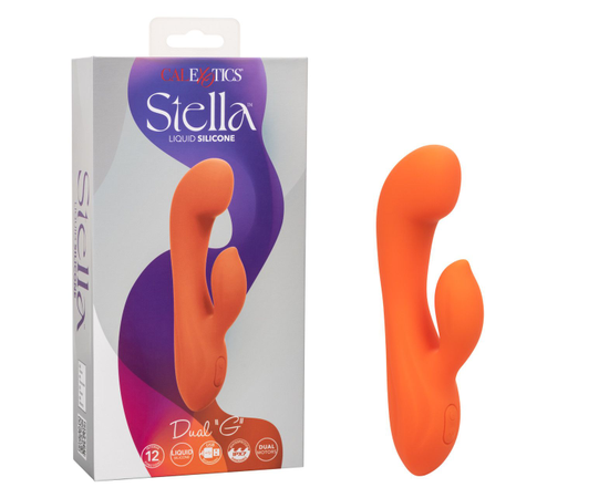 Вибратор- кролик Stella Liquid Silicone Dual “G”, фото 