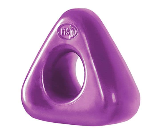 Фиолетовое треугольное эрекционное кольцо FIREFLY RISE, фото 