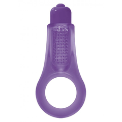 Фиолетовое эрекционное кольцо Firefly Couples Ring, фото 