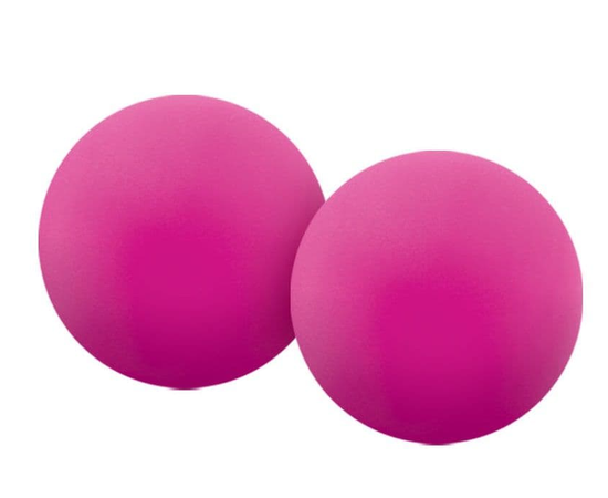 Розовые вагинальные шарики без сцепки INYA Coochy Balls Pink, Цвет: розовый, фото 