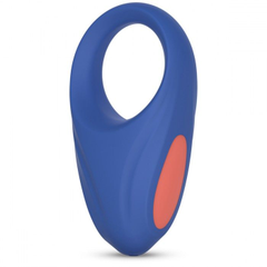 Синее эрекционное кольцо RRRING First Date Cock Ring, фото 