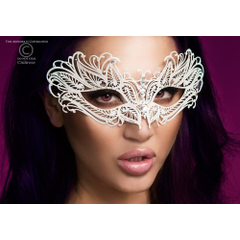 Изысканная белая карнавальная маска Chilirose, Цвет: белый, фото 