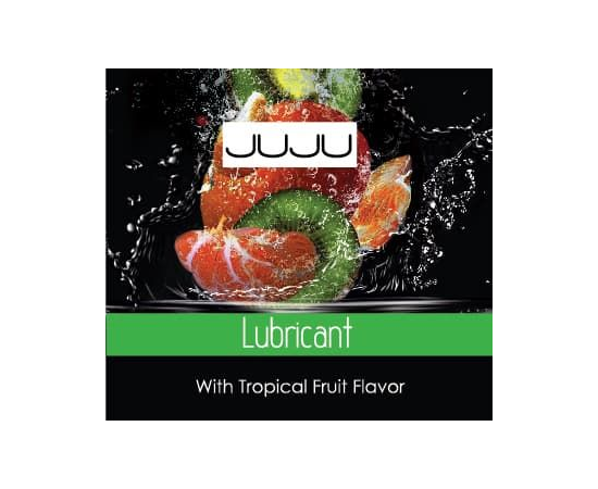 Пробник съедобного лубриканта JUJU с ароматом тропический фруктов - 3 мл., фото 