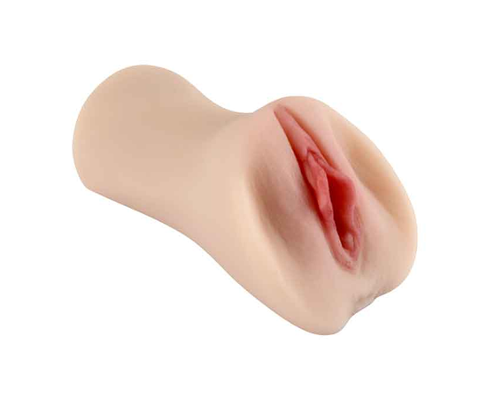 Телесный тугой мастурбатор-вагина, фото 