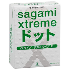 Презервативы Sagami Xtreme SUPER DOTS с точками - 3 шт., фото 