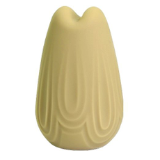 Клиторальный стимулятор CNT Vase, Длина: 7.40, Цвет: желтый, фото 