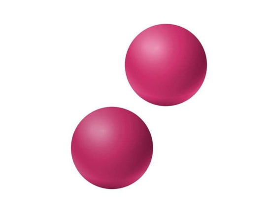 Ярко-розовые вагинальные шарики без сцепки Emotions Lexy Small, Цвет: ярко-розовый, фото 