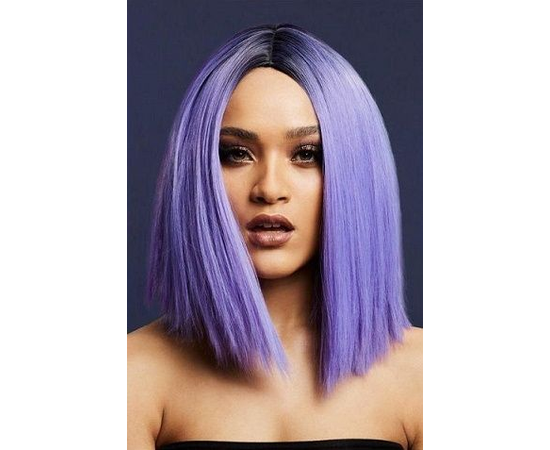Фиолетовый парик "Кайли", Цвет: фиолетовый, фото 