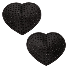 Черные пэстисы в форме сердечек Heart Pasties, фото 