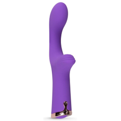 Фиолетовый вибратор The Baroness G-spot Vibrator - 19,5 см., фото 