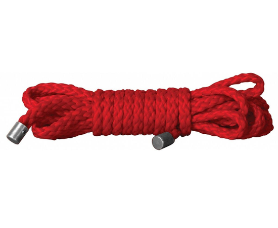 Красная веревка для бондажа Kinbaku Mini - 1,5 м., фото 
