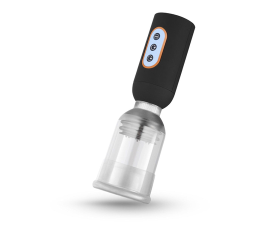 Мастурбатор-помпа с вибрацией CRUIZR Luxury Vibrating Penis Pump, фото 