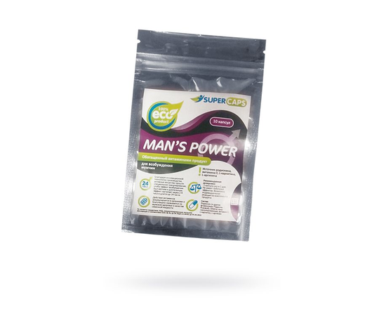 Капсулы для мужчин Man s Power - 10 капсул (0,35 гр.), фото 