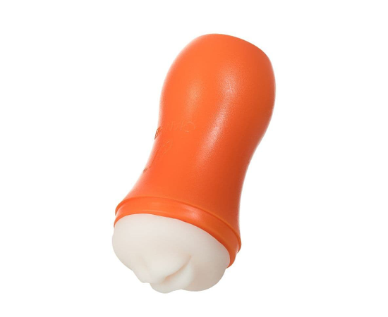 Мастурбатор-ротик A-Toys в оранжевой колбе, фото 