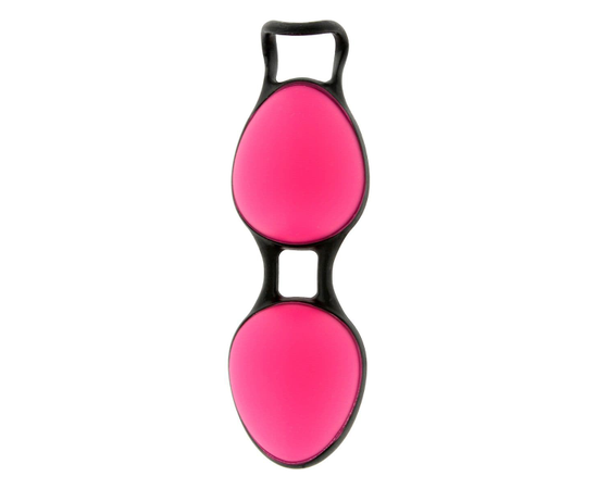 Розовые вагинальные шарики Joyballs Secret, Цвет: розовый, фото 